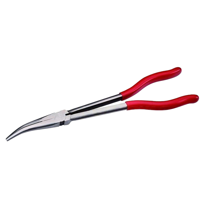 Long-Reach Bent Long-Nose Pliers 11 - Orange